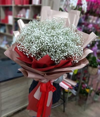 Букет цветов из: Гипсофила в Еленовское