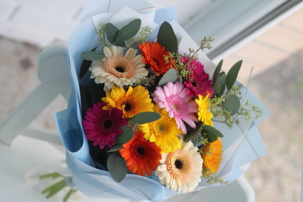 Букет цветов из: Герберы в Еленовское