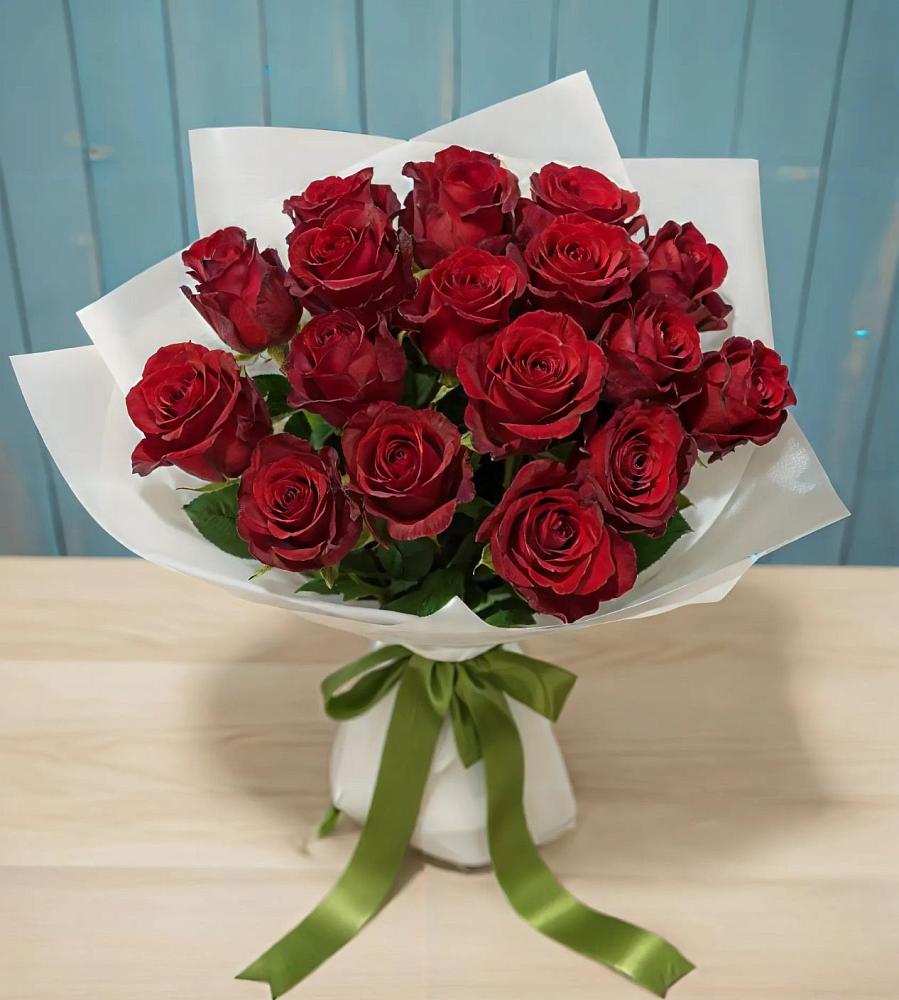 Букет Красные розы в Еленовское