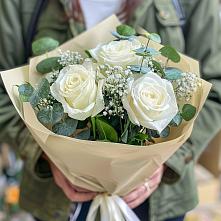 Букет цветов из:  Розы в Еленовское
