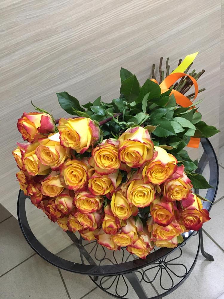 Букет Желтые розы в Еленовское