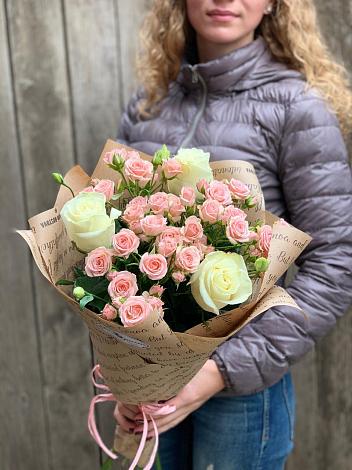 Букет цветов из: Розы в Еленовское