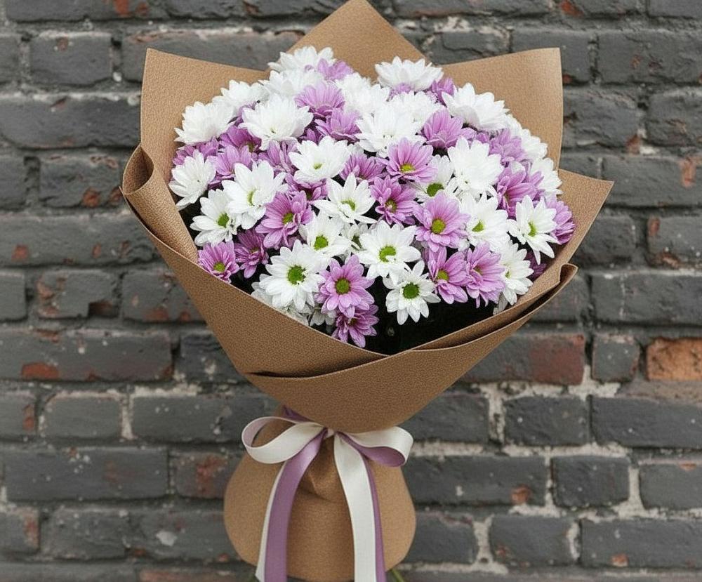 Букет цветов из: Хризантемы в Еленовское