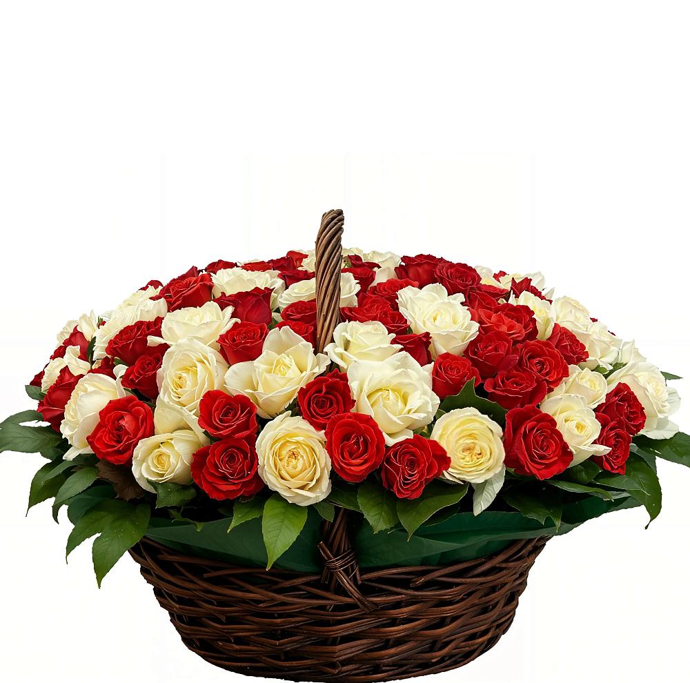 Премиум букет из: Розы в Еленовское