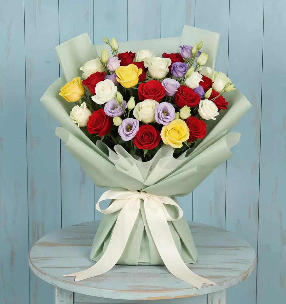 Букет цветов из: Розы в Еленовское