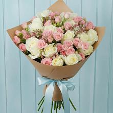 Букет цветов из:  Розы в Еленовское